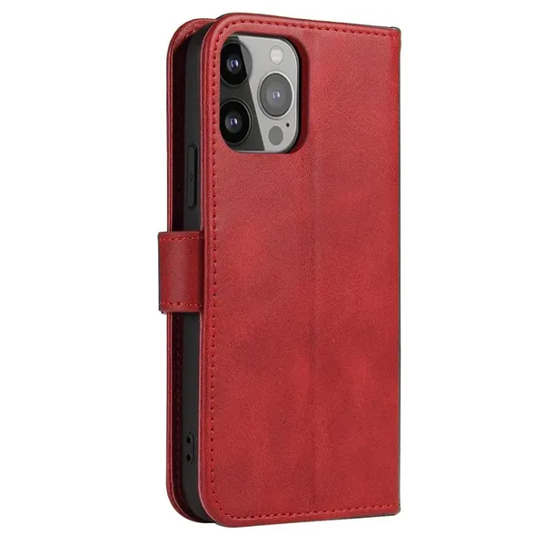 Etui Magnet Case z klapką do Samsung Galaxy S25+ - czerwone