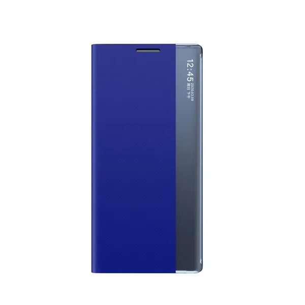 New Sleep Case etui do Samsung Galaxy A16 / A16 5G pokrowiec z klapką i podstawką - niebieskie