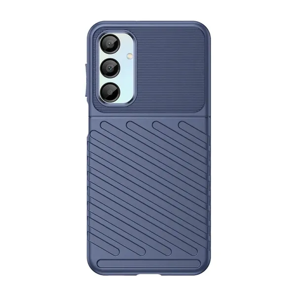 Etui Thunder Case na Samsung Galaxy A56/A36 silikonowy pancerny pokrowiec - niebieskie