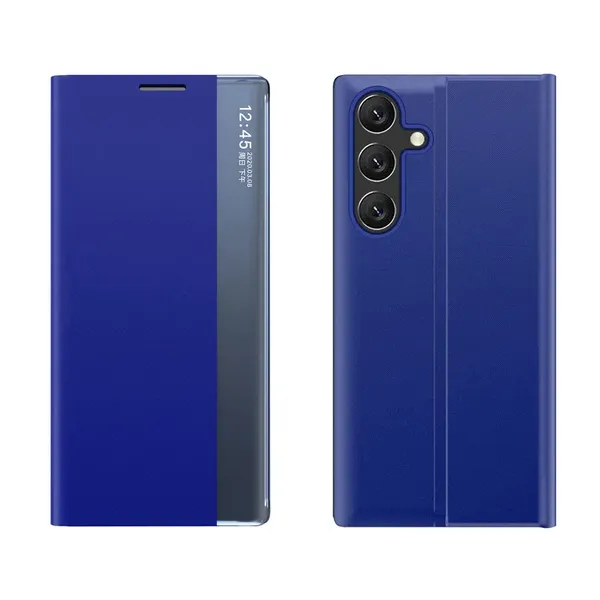 Etui New Sleep Case pokrowiec z klapką z funkcją podstawki na Samsung Galaxy A26 - niebieskie