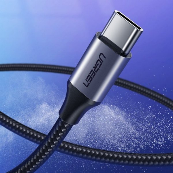 Ugreen kabel przewód USB - USB Typ C Quick Charge 3.0 3A 1m szary (60126)