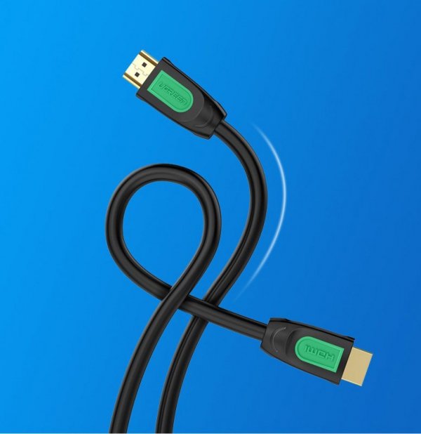 Ugreen kabel przewód HDMI 2.0 19 pin 4K 60Hz 30AWG 2m czarny (10129)