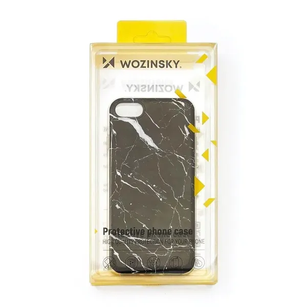 Wozinsky Marble żelowe etui pokrowiec marmur Xiaomi Mi 10 Lite różowy