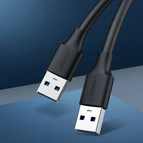 Ugreen kabel przewód USB 2.0 (męski) - USB 2.0 (męski) 1 m czarny (US128 10309)