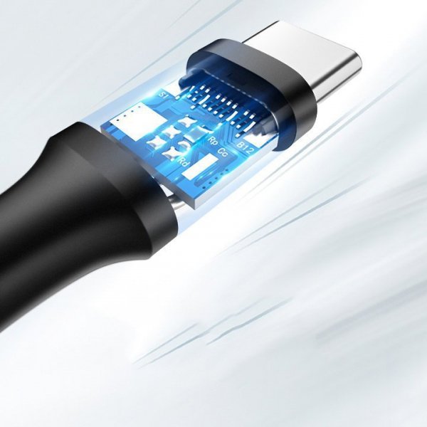 Ugreen kabel przewód USB - USB Typ C 480 Mbps 3 A 1,5 m czarny (US287 60117)