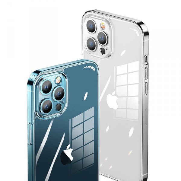 Joyroom Crystal Series ochronne pancerne etui do iPhone 12 Pro Max przezroczysty (JR-BP855)