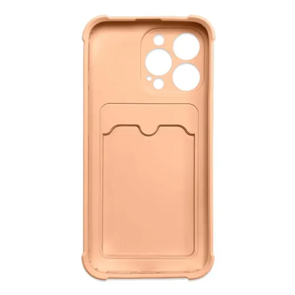 Card Armor Case etui pokrowiec do Xiaomi Redmi 10X 4G / Xiaomi Redmi Note 9 portfel na kartę silikonowe pancerne etui Air Bag ró