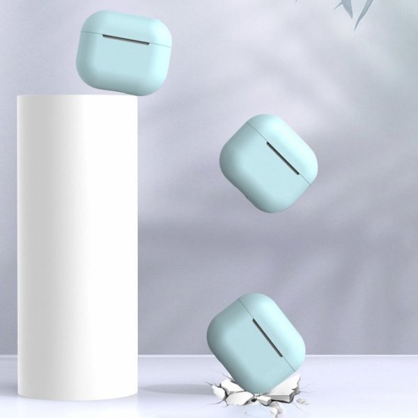 Etui do AirPods 3 silikonowy miękki pokrowiec na słuchawki czarny (case C)