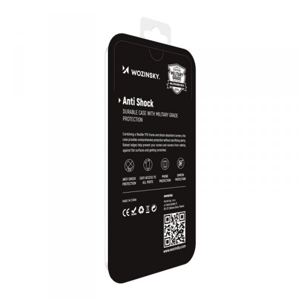 Wozinsky Anti Shock pancerne etui do Samsung Galaxy A73 przezroczysty