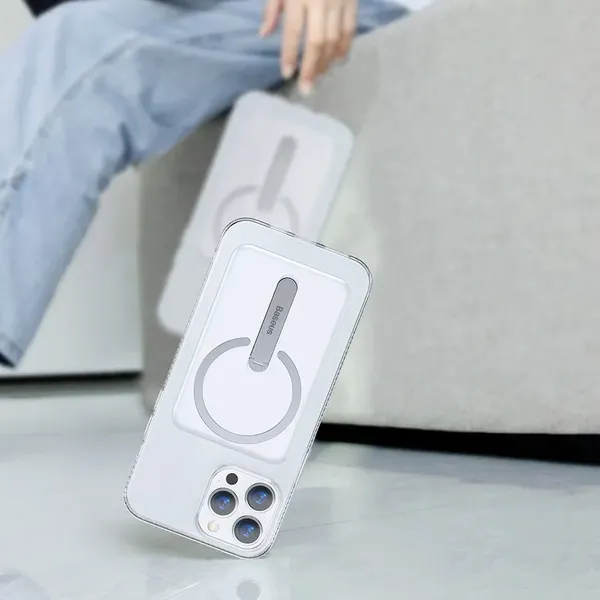 Baseus magnetyczne etui, obudowa Magnetic Phone Case iPhone 13 (6,1" 2021) przezroczysty