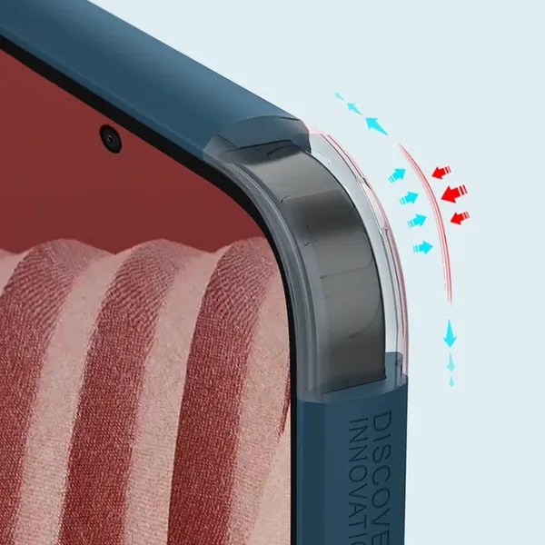 Nillkin Super Frosted Shield Pro wytrzymałe etui pokrowiec Samsung Galaxy A73 czarny