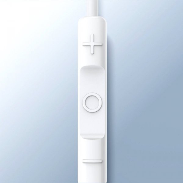 Baseus Encok H17 słuchawki przewodowe minijack 3.5mm biały (NGCR020002)