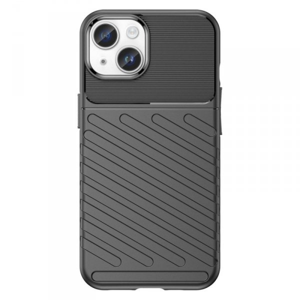 Thunder Case etui iPhone 14 Plus pancerny pokrowiec czarny