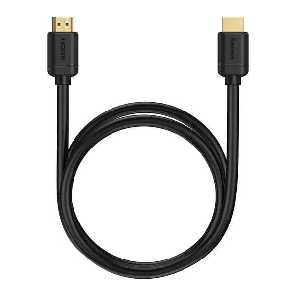 Baseus kabel przewód HDMI 2.0 0.75m czarny (WKGQ030201)