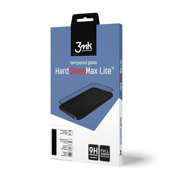 3MK HardGlass Max Lite Samsung A405 A40czarny/black