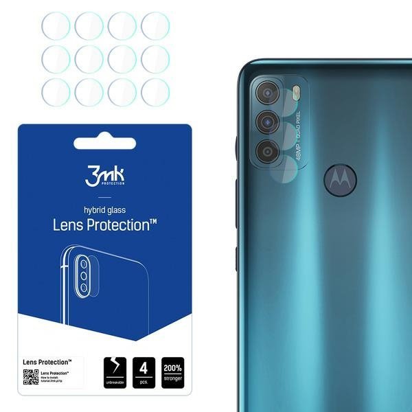 3MK Lens Protect Motorola Moto G50 5GOchrona na obiektyw aparatu 4szt