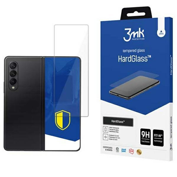 3MK HardGlass Sam Z Fold 4 (Front) czarny/black, Fullscreen Glass