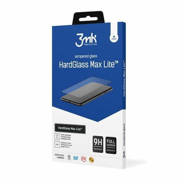 3MK HardGlass Max Lite Sam M34 5G M346 czarny/black Fullscreen Glass Lite