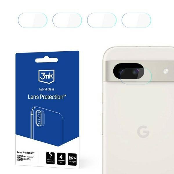 3MK Lens Protect Google Pixel 8A 5GOchrona na obiektyw aparatu 4szt