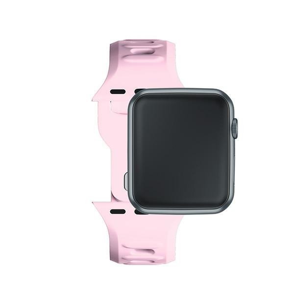 3MK Silicone Watch Strap Powder Pinkdla Apple Watch 42/44/45/49 mm