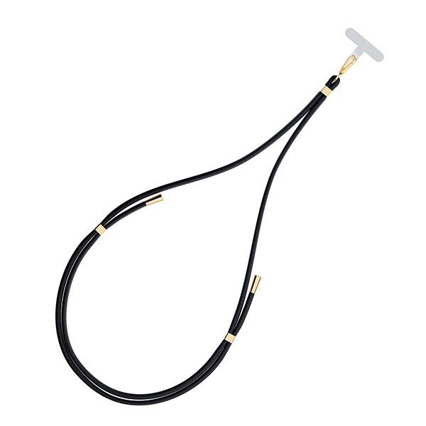 3MK EasyClip Black (gold)Smycz do telefonu