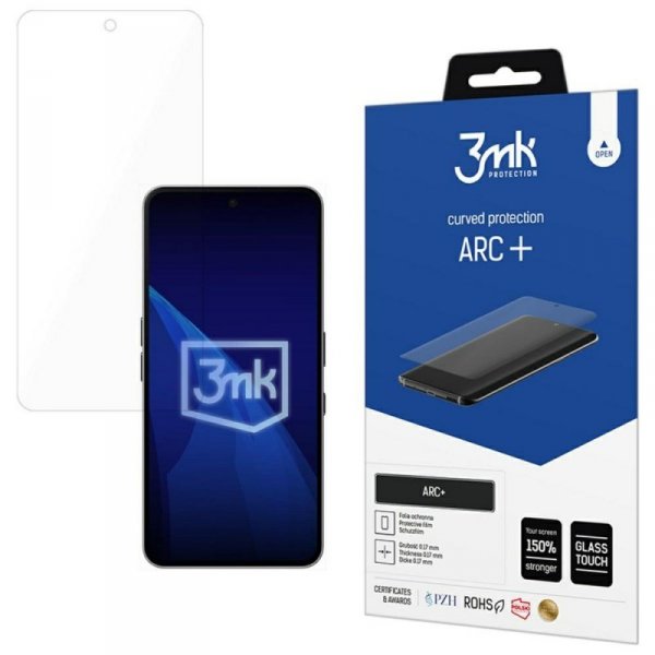 Folia 3MK ARC+ Fullscreen do Nothing     Phone (3a) / (3a) Pro