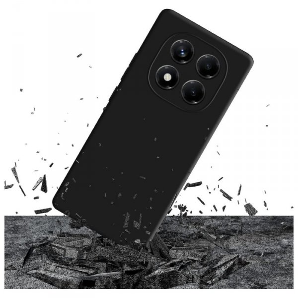 Etui 3MK Matt Case Pro do Redmi Note 14  Pro 4G czarny