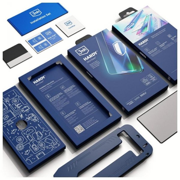 Szkło hartowane 3MK HARDY Ultra Glass do Apple iPhone 16E / 17E