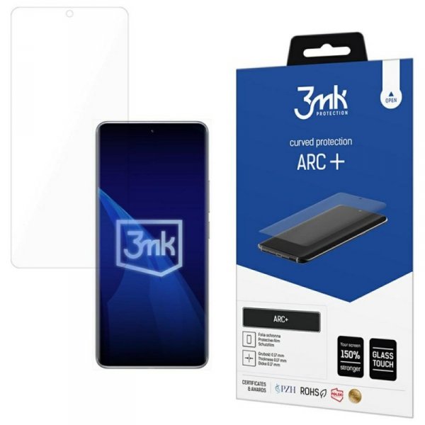 Folia 3MK ARC+ Fullscreen do Xiaomi POCO X7