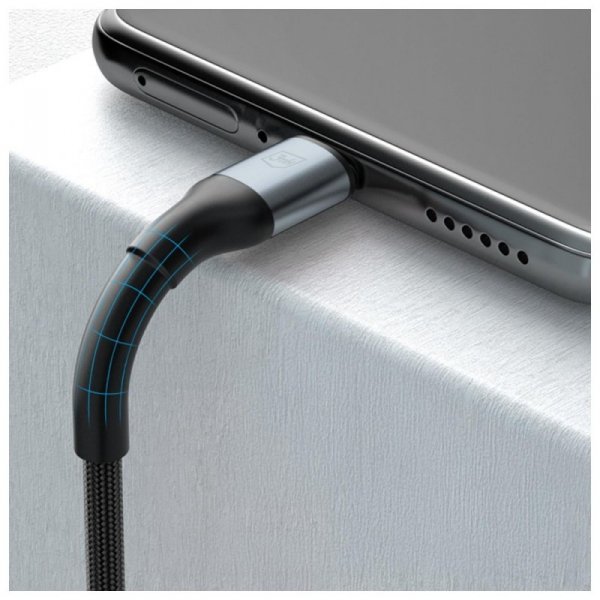 Kabel 3MK Hyper Cable N-SERIES USB-C do  USB-C 2m 20V/3A 60W czarny