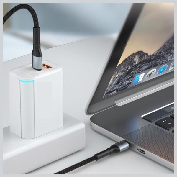 Kabel 3MK Hyper Cable N-SERIES USB-C do  USB-C 2m 20V/3A 60W czarny