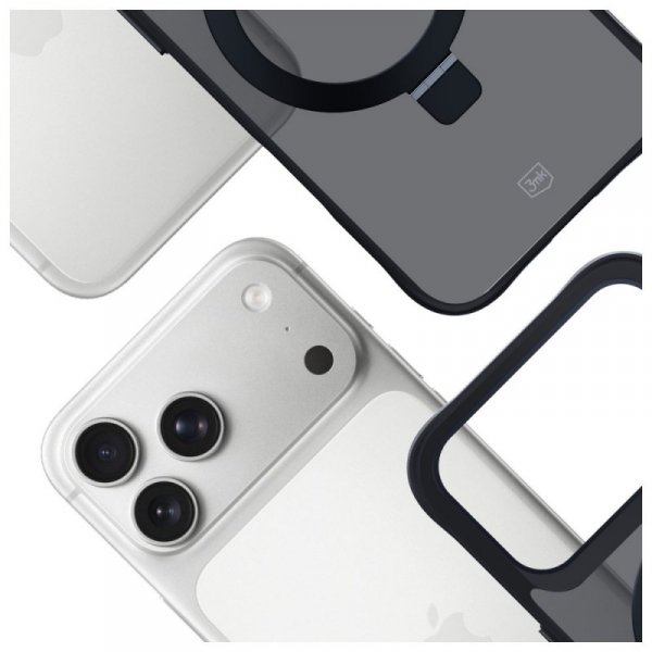 Etui 3MK Smoke Case Mag&Stand do Apple   iPhone 17 Pro