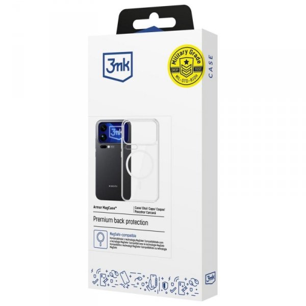 Etui 3MK Armor MagCase do Xiaomi 17 Pro