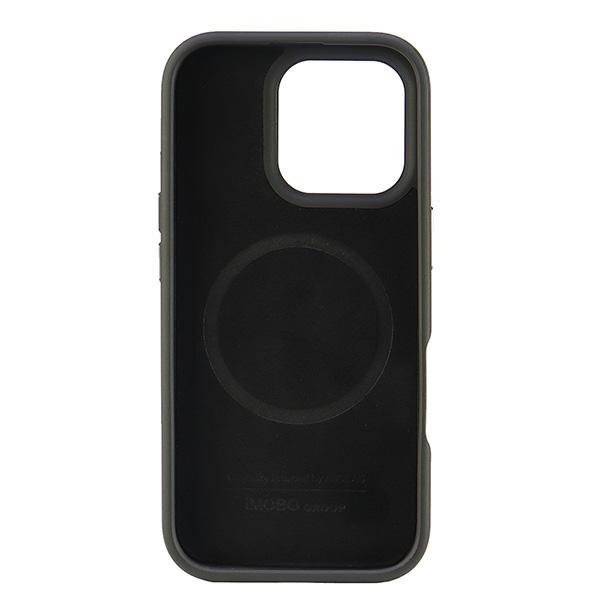 Audi Genuine Leather MagSafe iPhone 16 Pro 6.3&quot; czarno-czerwony/black-red hardcase AU-TPUPCMIP16P-R8/D3-RD