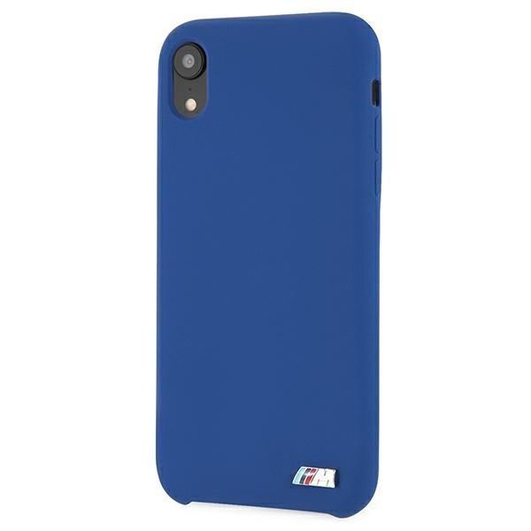 Etui BMW BMHCI61MSILNA iPhone Xrniebieski/navy hardcase Silicone M Collection