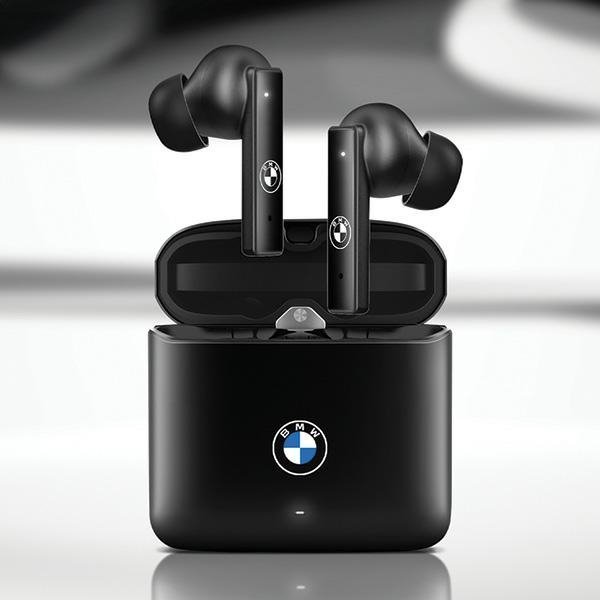 BMW słuchawki Bluetooth BMWSES20AMKTWS + stacja dokująca czarny/black Signature