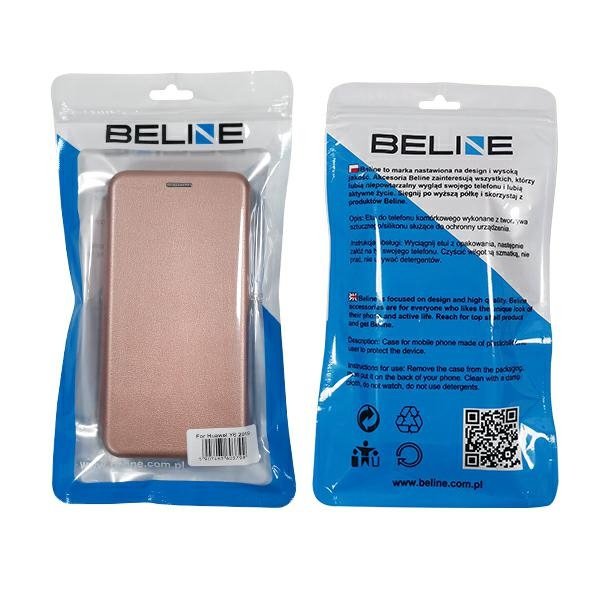 Beline Etui Book Magnetic Oppo Reno4 Pro 5G różowo złoty/rose gold