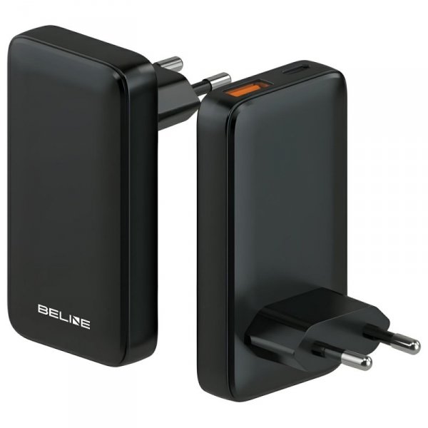Ładowarka Beline 65W High Power – Uniwersalny Zasilacz USB-C do Laptopa i Telefonu (Czarna)