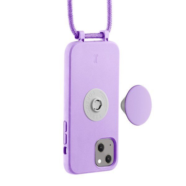 Etui JE PopGrip iPhone 14 / 15 / 13 6.1&quot; lawendowy/lavendel 30144 AW/SS23 (Just Elegance)