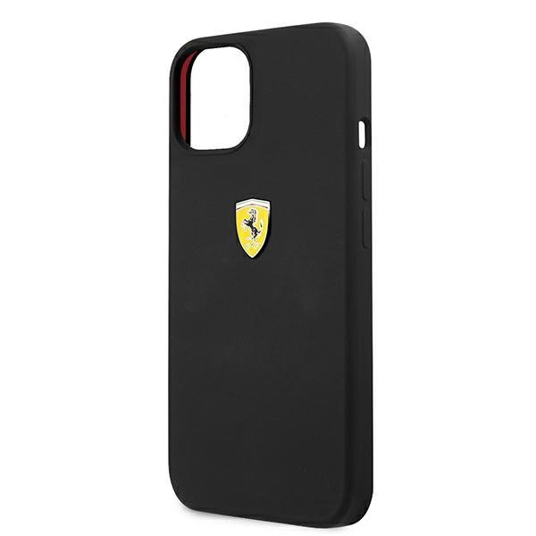 Ferrari FESSIHCP13SBK iPhone 13 mini 5,4&quot; czarny/black hardcase Silicone