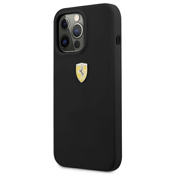 Ferrari FESSIHCP13XBK iPhone 13 Pro Max 6,7&quot; czarny/black hardcase Silicone
