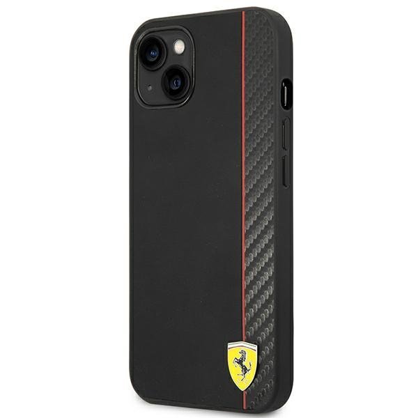 Ferrari FEHCP14MAXBK iPhone 14 Plus / 15 Plus 6.7&quot; czarny/black hardcase Carbon