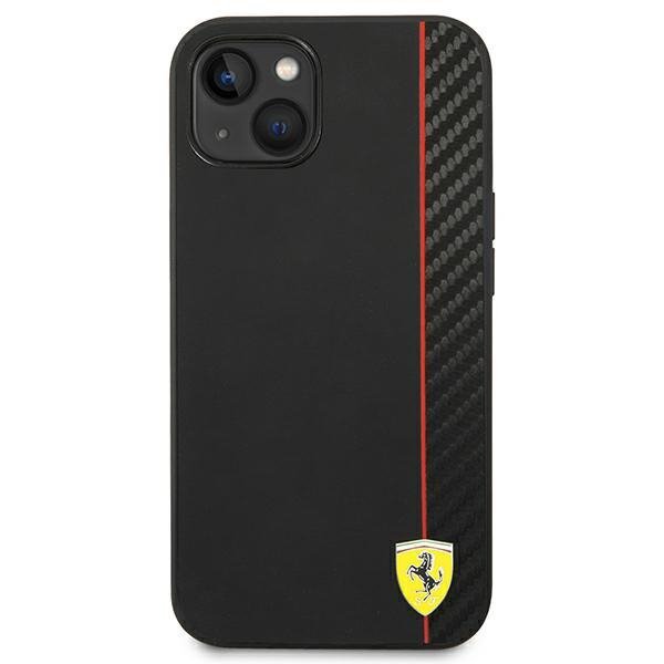 Ferrari FEHCP14MAXBK iPhone 14 Plus / 15 Plus 6.7&quot; czarny/black hardcase Carbon