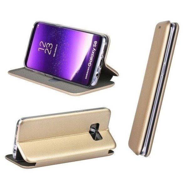 Beline Etui Book Magnetic Samsung S10 złoty/gold G973