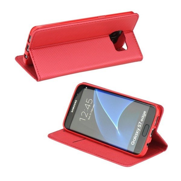 Etui Smart Magnet book Samsung A41 czerwony/red