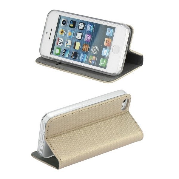 Etui Smart Magnet book Samsung A13 4GA135 złoty/gold