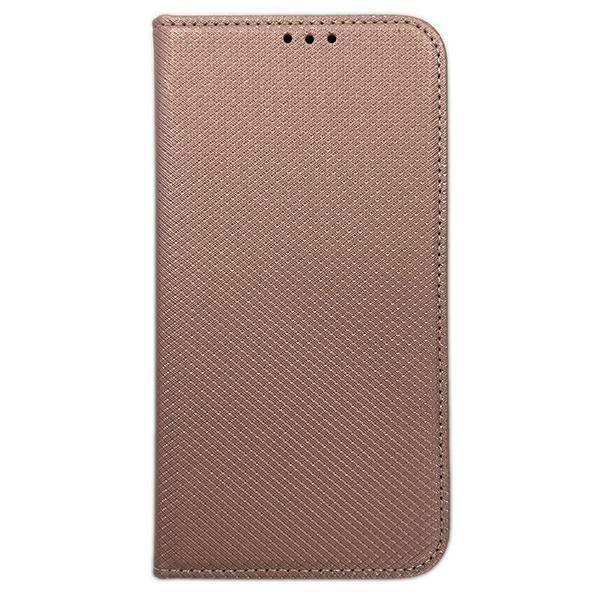 Etui Smart Magnet book Samsung S24 S921 różowo złoty/rose gold