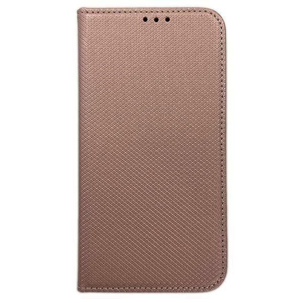 Etui Smart Magnet book Samsung M55różowo złoty/rose gold