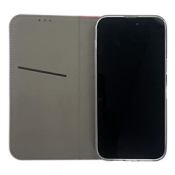 Etui Smart Magnet book Xiaomi Poco F6czerwony/red