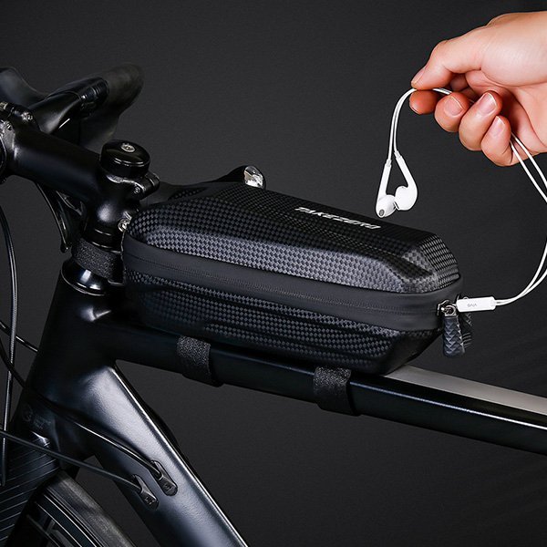 Etui/uchwyt rowerowy TAKEZEROTZ05 sakwa na ramę czarny/black